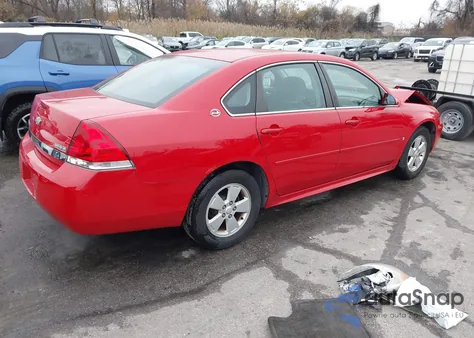 2009 Chevrolet Impala Lt from USA, damaged, VIN 2G1WT57N791300001